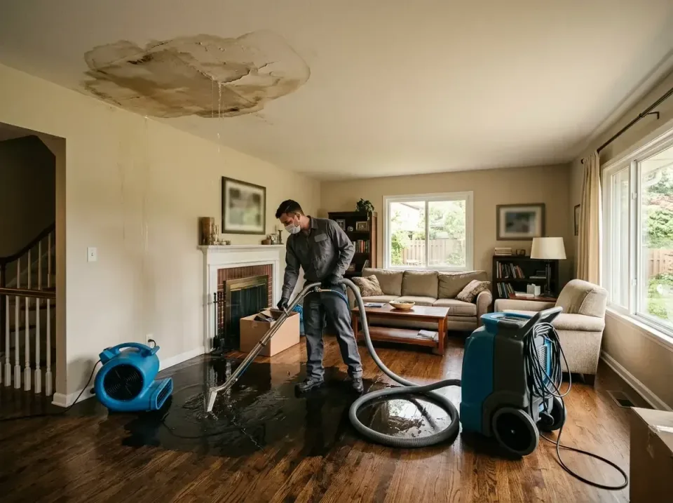 attic-pipe-burst-ceiling-drip-008 — frequently asked questions, Water Damage Restoration & Carpet Care in Ellettsville, IN